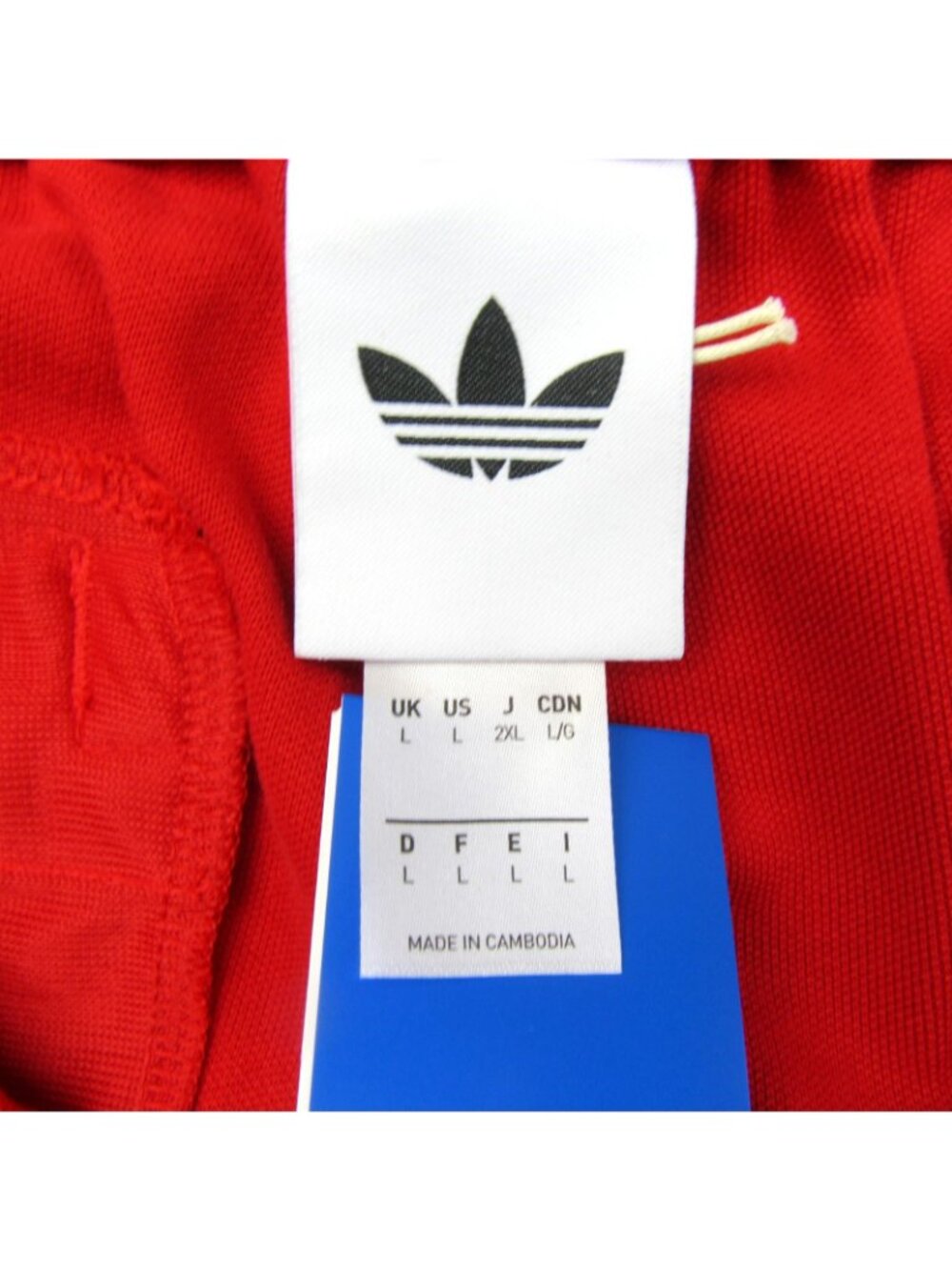 Adidas Originals Classic Track Pants Men's Size Large Scarlet Red NEW - Picture 10 of 15